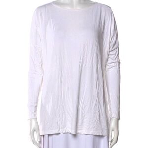 Hatch Soft White Long Sleeve Tee